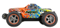 Preview: 22707 MAX20 Monstertruck Brushed 4WD 1:20 RTR blau/orange